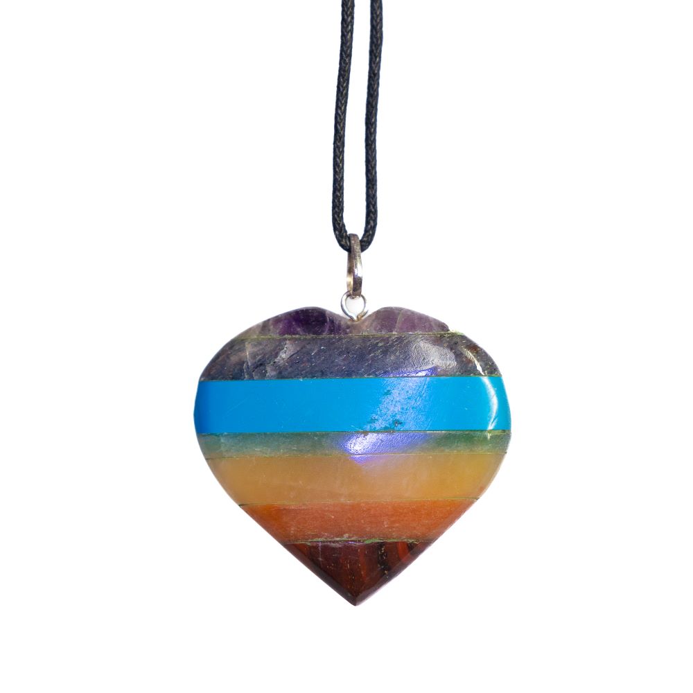 Chakra Heart Necklace