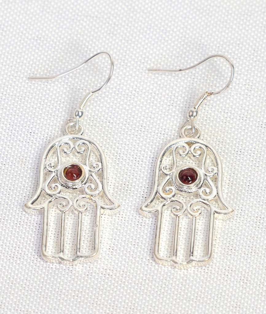Hamsa Earrings