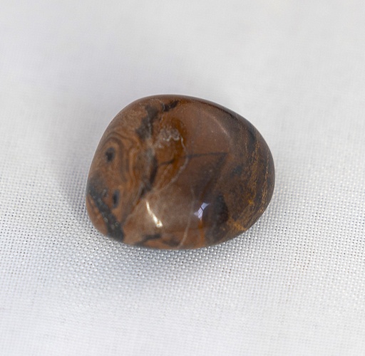 Gold Tiger's Eye Tumbled Palm Stone (Small)